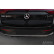 Black stainless steel rear bumper protector suitable for Mercedes EQC (N293) 2019- 'Ribs', Thumbnail 4
