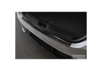 Black stainless steel rear bumper protector suitable for Mercedes GLC II Coupë (C254) 2023-