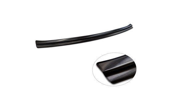 Black stainless steel rear bumper protector suitable for Mercedes GLC II Coupë (C254) 2023-, Image 5