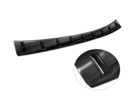 Black Stainless Steel Rear Bumper Protector suitable for Peugeot 308 SW II 2013-2017 & Facelift 2017-2021 'STRRO, Image 7