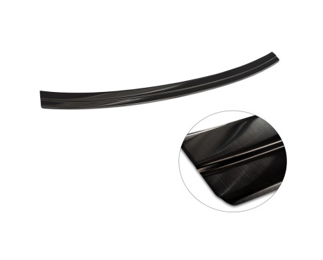 Black Stainless Steel Rear Bumper Protector suitable for Porsche Cayenne III 2017-, Image 6