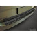 Black stainless steel rear bumper protector suitable for Skoda Superb IV Combi 2023- 'Ribs'