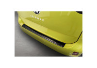 Black stainless steel rear bumper protector suitable for Volkswagen ID.Buzz 2022- 'Ribs'
