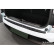 Black stainless steel rear bumper protector suitable for Volvo EX30 2023 - 'Ribs'