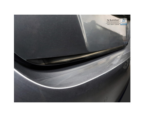 Black stainless steel trunk trim suitable for Nissan Leaf II 2017-, Image 2