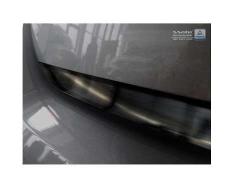 Black stainless steel trunk trim suitable for Nissan Leaf II 2017-, Image 4