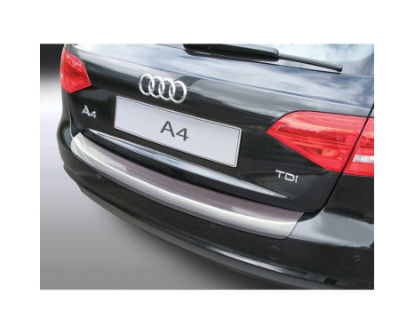 Bumper protector suitable for Audi A4 Avant 2012- (excl. S4) Silver