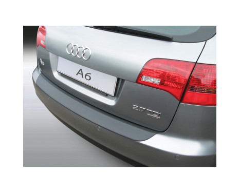 Bumper protector suitable for Audi A6 Avant 2004-2008 excl. S6/RS6 Black