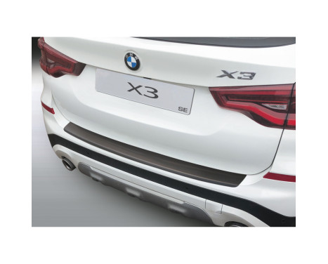 Bumper protector suitable for BMW X3 (G01) 10/2017- Black