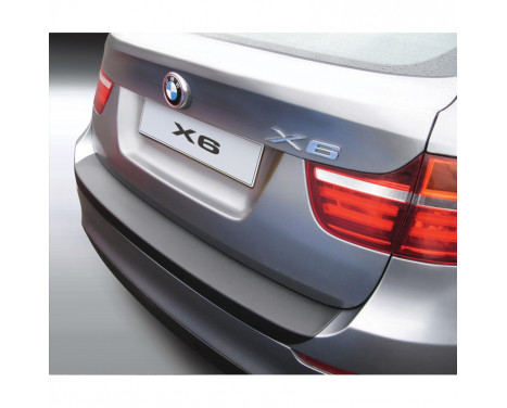 Bumper protector suitable for BMW X6 E71 4/2012- Black