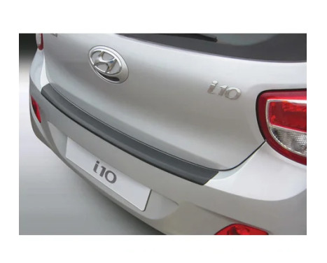 Bumper protector suitable for Hyundai i10 11/2013- Black