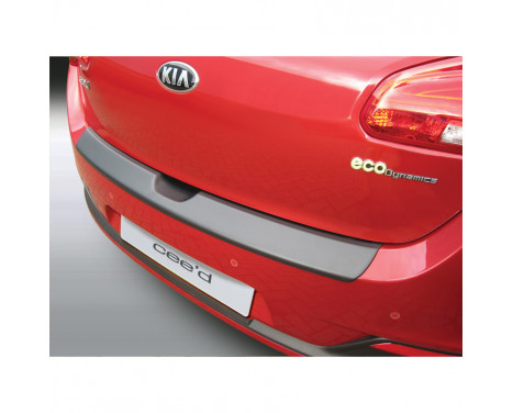Bumper protector suitable for Kia Cee'd 5 doors 5/2012- Black