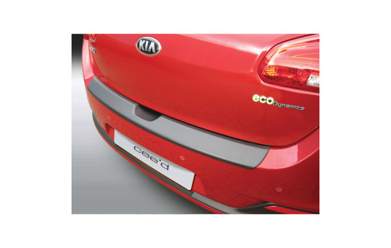 Bumper protector suitable for Kia Cee'd 5 doors 5/2012- Black