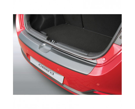 Bumper protector suitable for Kia Cee'd 5 doors 5/2012- Black, Image 2