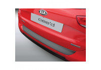 Bumper protector suitable for Kia Cee'd Sporty Wagon 9/2012- Black