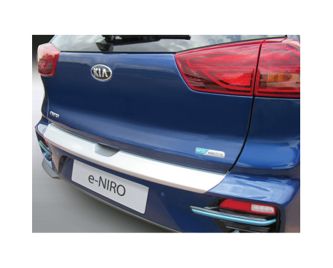 Bumper protector suitable for Kia e-Niro 2018- Silver