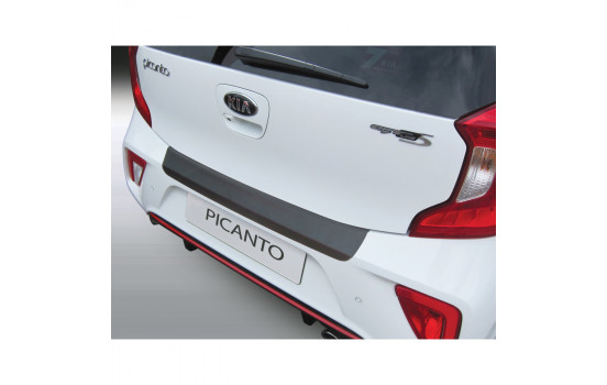 Bumper protector suitable for Kia Picanto 5/2017- Black
