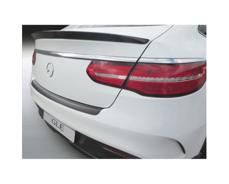 Bumper protector suitable for Mercedes GLE (W166) 2015-2019 Black