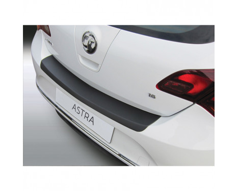 Bumper protector suitable for Opel Astra J 5 doors 10/2012- Black