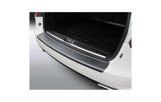 Bumper protector suitable for Porsche Cayenne 5/2010- 'Ribbed' Black, Image 2