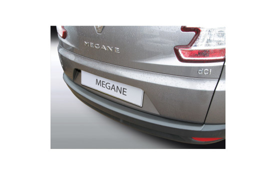 Bumper protector suitable for Renault Megane Grandtour 2009- Black
