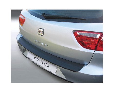 Bumper protector suitable for Seat Exeo ST 2009- Black
