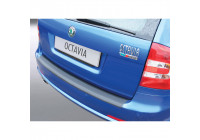 Bumper protector suitable for Skoda Octavia Kombi RS 2008- Black