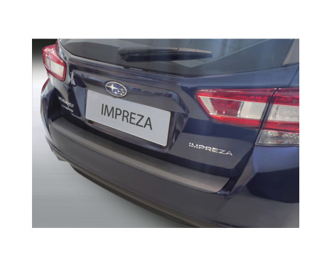 Bumper protector suitable for Subaru Impreza 5-door 2017- Black