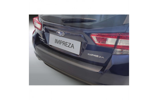 Bumper protector suitable for Subaru Impreza 5-door 2017- Black