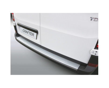 Bumper protector suitable for Volkswagen Crafter 2017- & MAN TGE 2017- Silver
