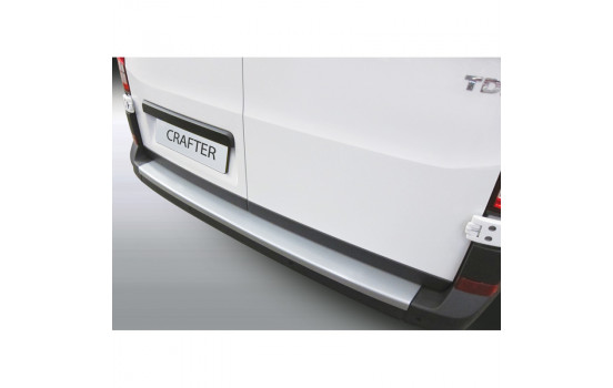Bumper protector suitable for Volkswagen Crafter 2017- & MAN TGE 2017- Silver