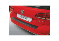 Bumper protector suitable for Volkswagen Golf VII Variant Facelift 2017- Black