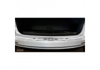 Chrome stainless steel bumper protector suitable for Audi Q8 2018- 'Ribs'