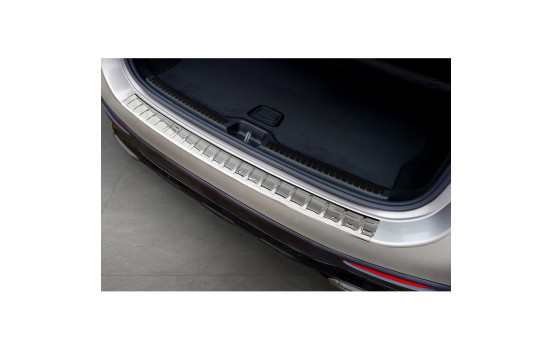 Chrome stainless steel bumper protector suitable for Mercedes GLC II (X254) 2022- 'Ribs', Image 3