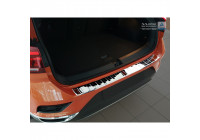 Chrome stainless steel bumper protector suitable for Volkswagen T-Roc 11/2017- 'Ribs'