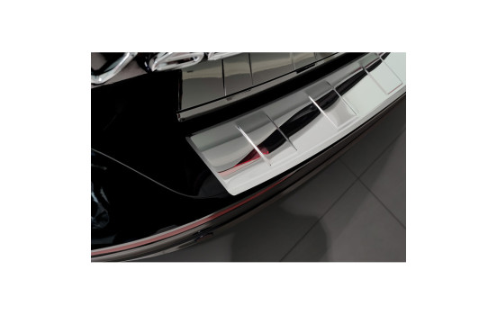 Chrome stainless steel bumper protector suitable for Volvo V60 II / V60 II Cross Country 2018- & V60 II Plus, Image 3