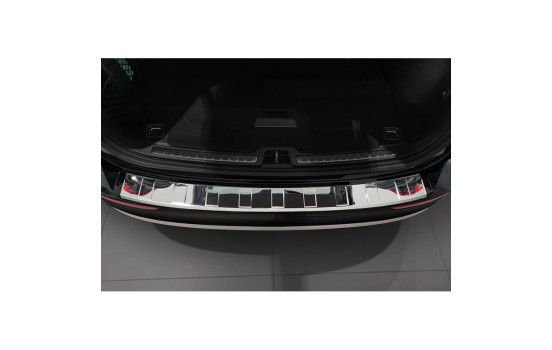 Chrome stainless steel bumper protector suitable for Volvo V60 II / V60 II Cross Country 2018- & V60 II Plus, Image 4