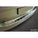 Chrome Stainless Steel Rear Bumper Protector Fits Skoda Superb IV Combi 2023- 'Ribs'