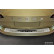 Chrome Stainless Steel Rear Bumper Protector Fits Skoda Superb IV Combi 2023- 'Ribs', Thumbnail 2