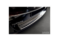 Chrome stainless steel rear bumper protector suitable for Skoda Superb Combi 2015-2019 incl. Facelift 2019-2024