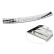 Chrome stainless steel rear bumper protector suitable for Skoda Superb Combi 2015-2019 incl. Facelift 2019-2024, Thumbnail 7