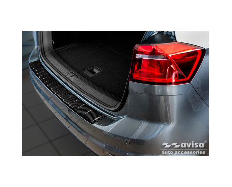 Genuine 3D Carbon Bumper protector fits Volkswagen Golf Sportsvan 2014-2017 & FL 2017- 'Ri