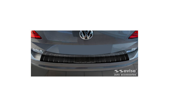Genuine 3D Carbon Bumper protector fits Volkswagen Golf Sportsvan 2014-2017 & FL 2017- 'Ri, Image 3