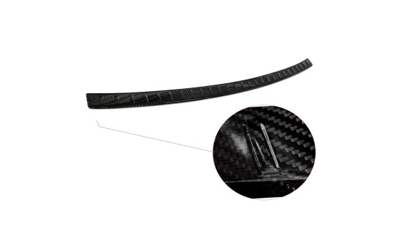 Genuine 3D Carbon Bumper protector suitable for Audi A6 Allroad 2012-2018 'Ribs', Image 5