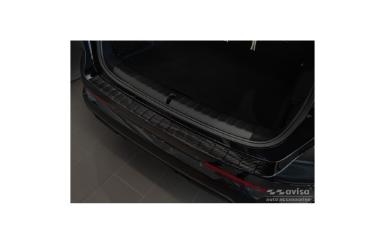 Genuine 3D Carbon Bumper protector suitable for BMW X1 (U11) 2022- 'Ribs', Image 2