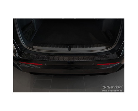 Genuine 3D Carbon Bumper protector suitable for BMW X1 (U11) 2022- 'Ribs', Image 3