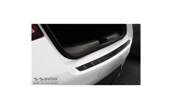 Genuine 3D Carbon Bumper protector suitable for Mercedes CLA II (C118) Sedan 2019- 'Ribs', Image 4