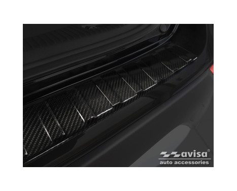 Genuine 3D Carbon Bumper protector suitable for Opel Mokka X Facelift 2016-2020 'Ribs', Image 4