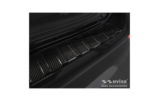 Genuine 3D Carbon Bumper protector suitable for Opel Mokka X Facelift 2016-2020 'Ribs', Image 4