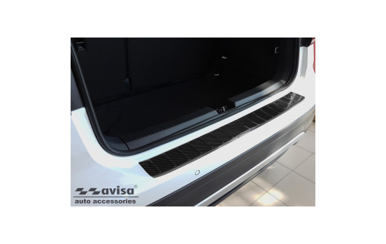Genuine 3D Carbon Bumper protector suitable for Volkswagen T-Cross 2019- 'Ribs'